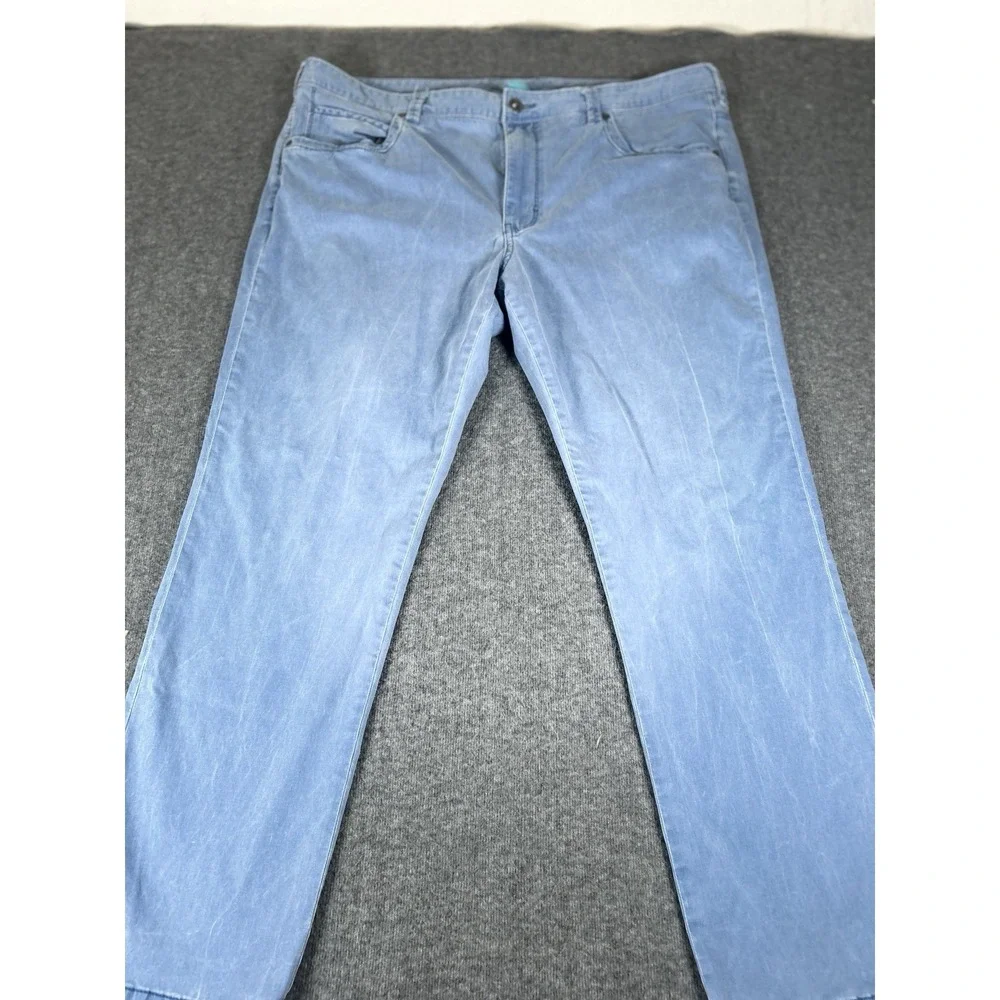 Tommy Bahama Mens Chino Pants 42x30 Whit Blue Stretch Comfort Island Lot Of‎ 2